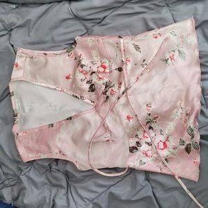 Charlotte Russe Pink Floral Top
